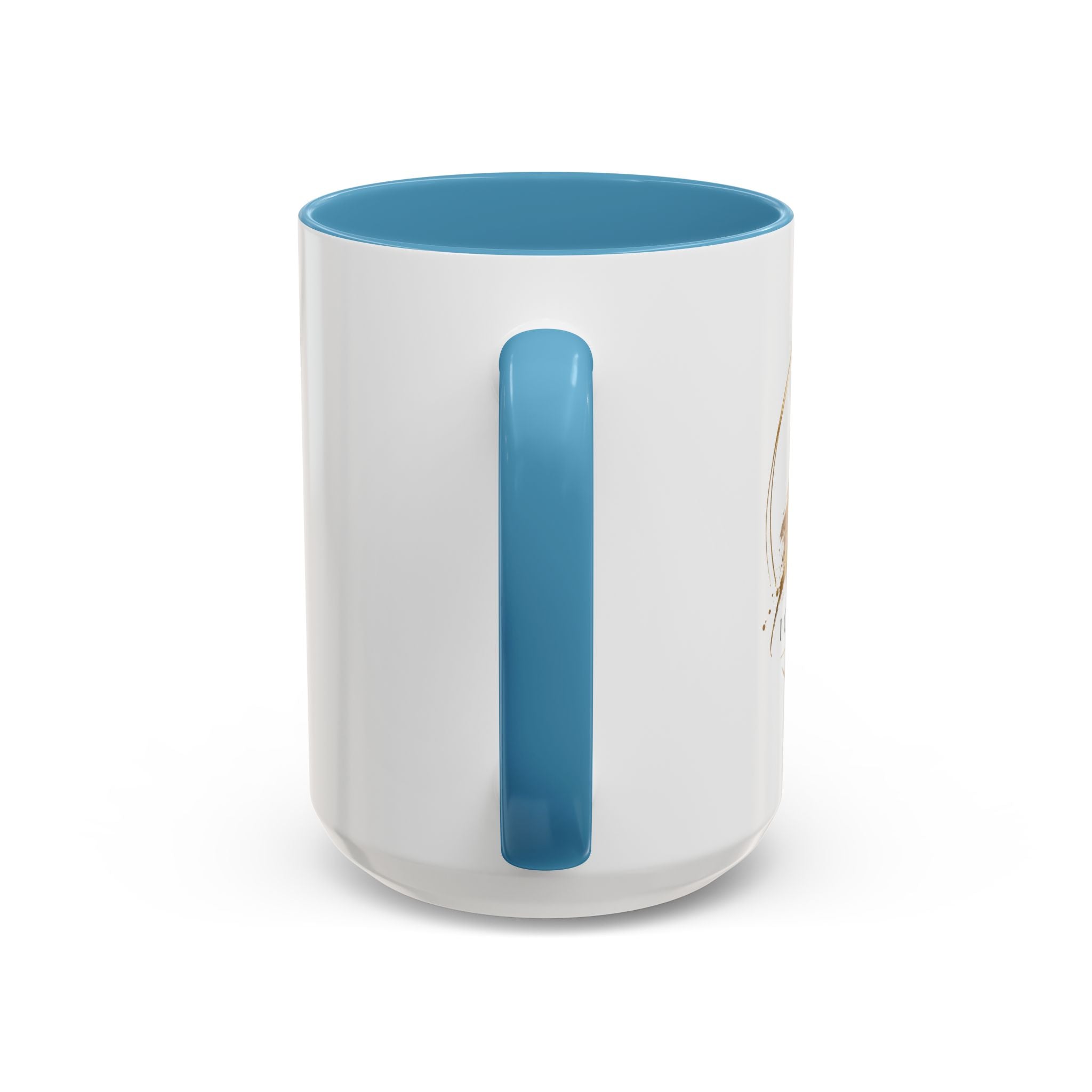 Custom Accent Coffee Mug — Ceramic Mug (11/15oz)