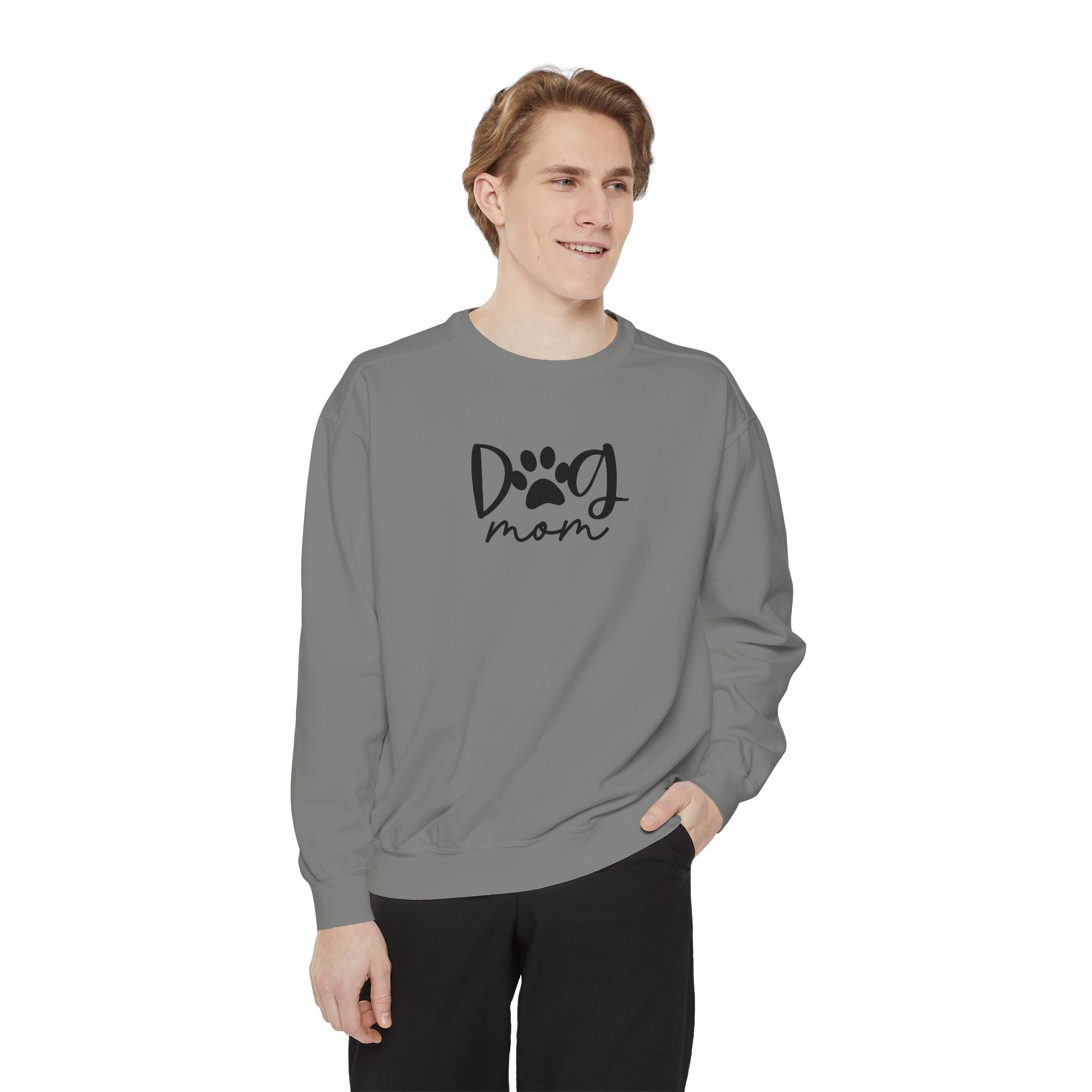 Dog Mom Sweatshirt – Comfort Colors Crewneck