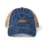 Dog Mom Women's Washed Mesh-Back Cap