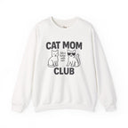 Cat Mom Club Sweatshirt – "Life is Better with Cats" Cozy Crewneck