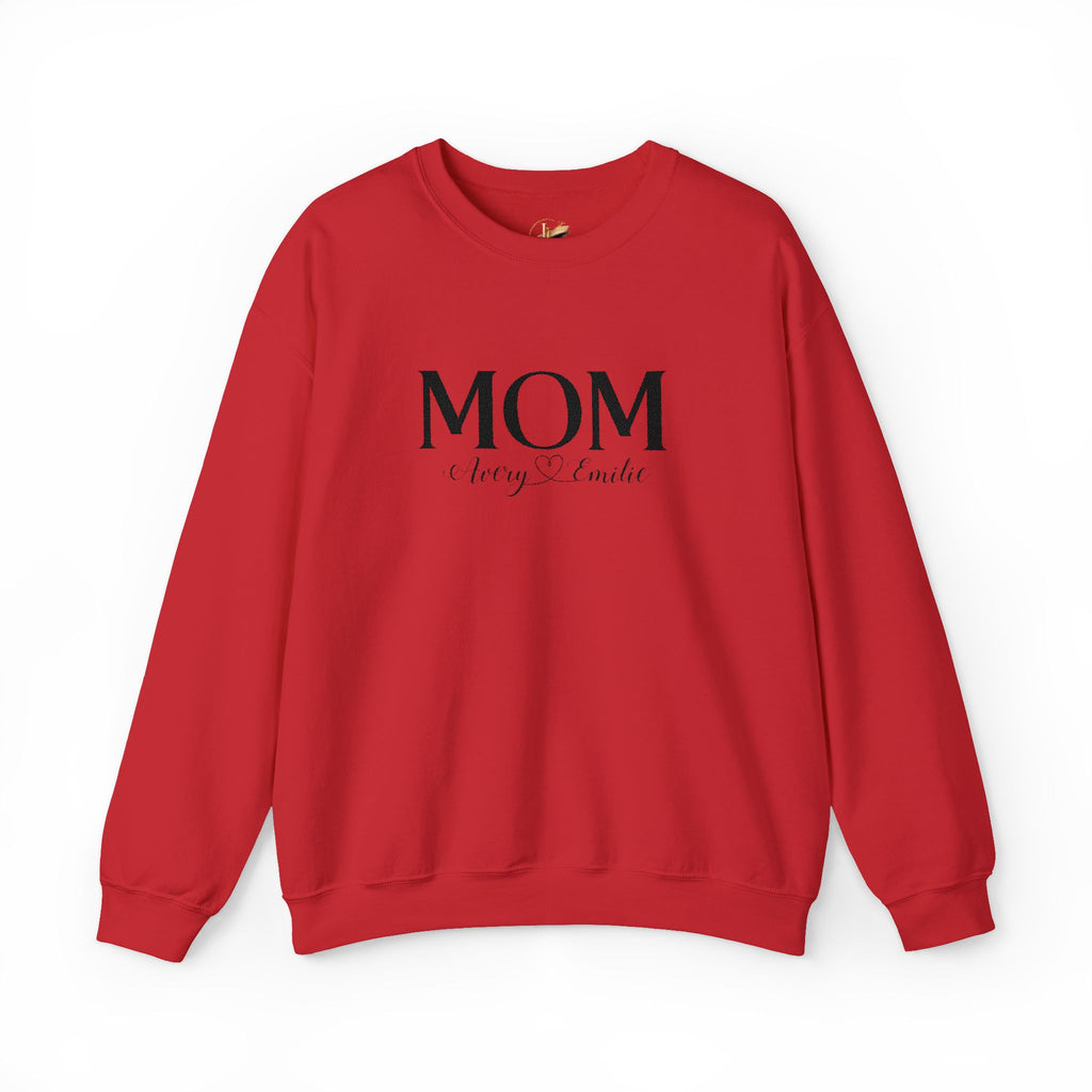 Custom Mom with Kids Names Sweatshirt