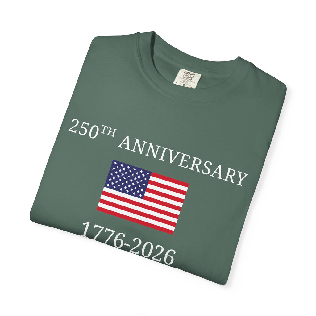 T-Shirt — 250th Anniversary USA Flag 1776-2026 Patriotic Shirt