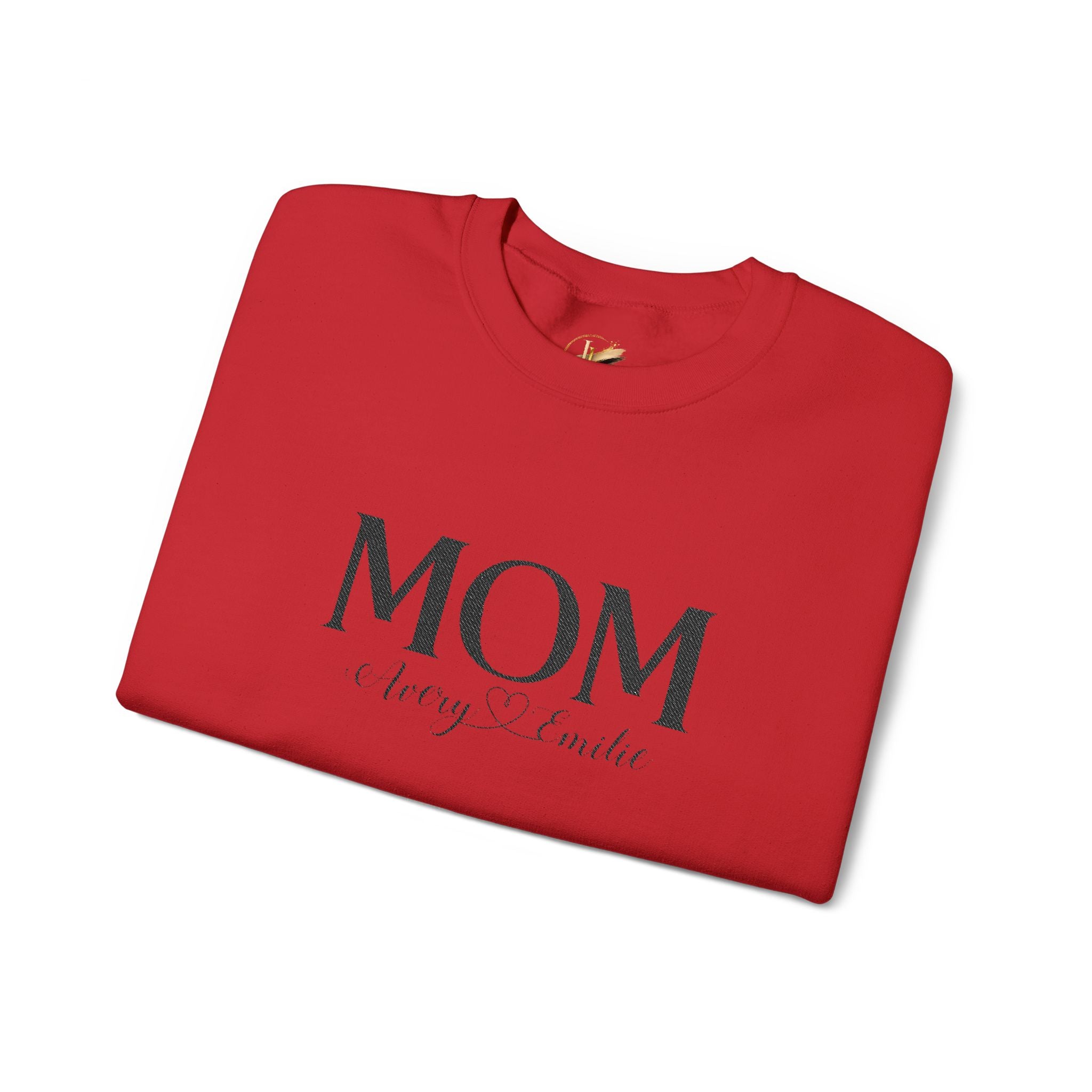 Custom Mom with Kids Names Sweatshirt