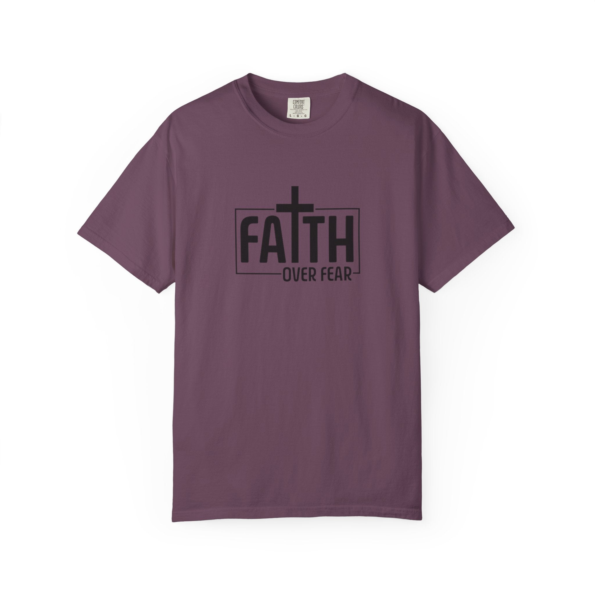 Faith Over Fear Tee - Comfort Colors