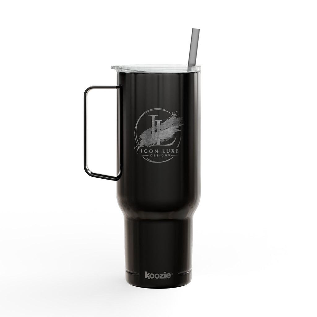Custom 40oz Engraved Insulated Tumbler with Lid