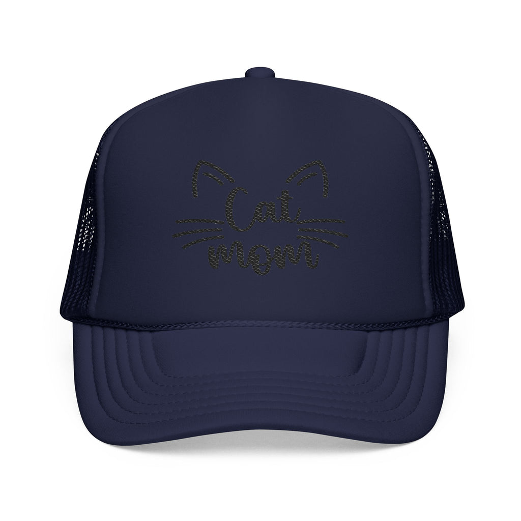 Cat Mom Foam Trucker Hat