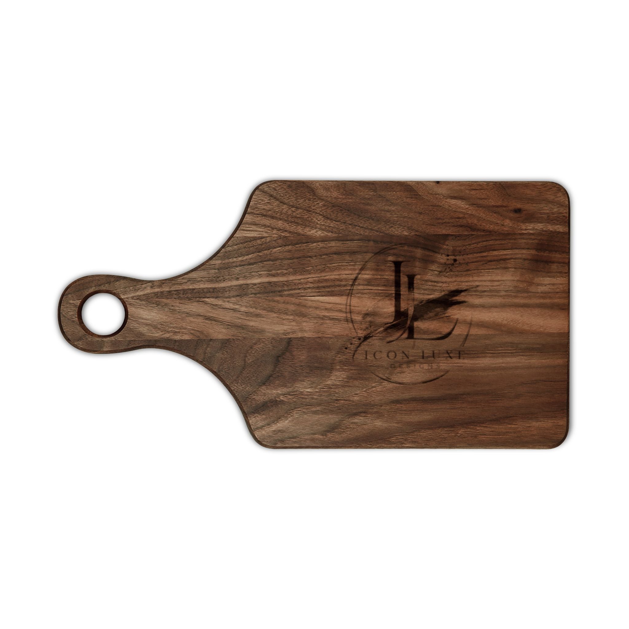 Personalized Engraved Wooden Cutting Board – Rustic Personalized Kitchen Serving & Chopping Board