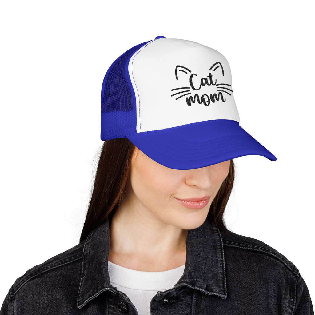 Cat Mom Foam Trucker Hat