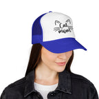 Cat Mom Foam Trucker Hat