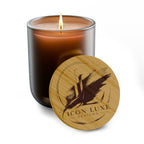 Custom Engraved Bamboo Lid Soy Candle - 14oz Scented Candle