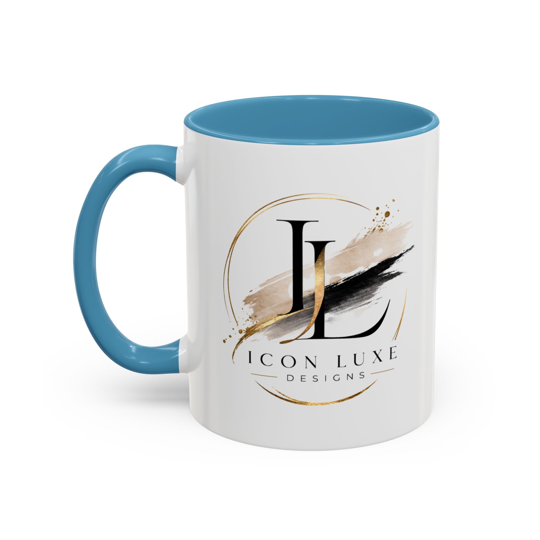 Custom Accent Coffee Mug — Ceramic Mug (11/15oz)