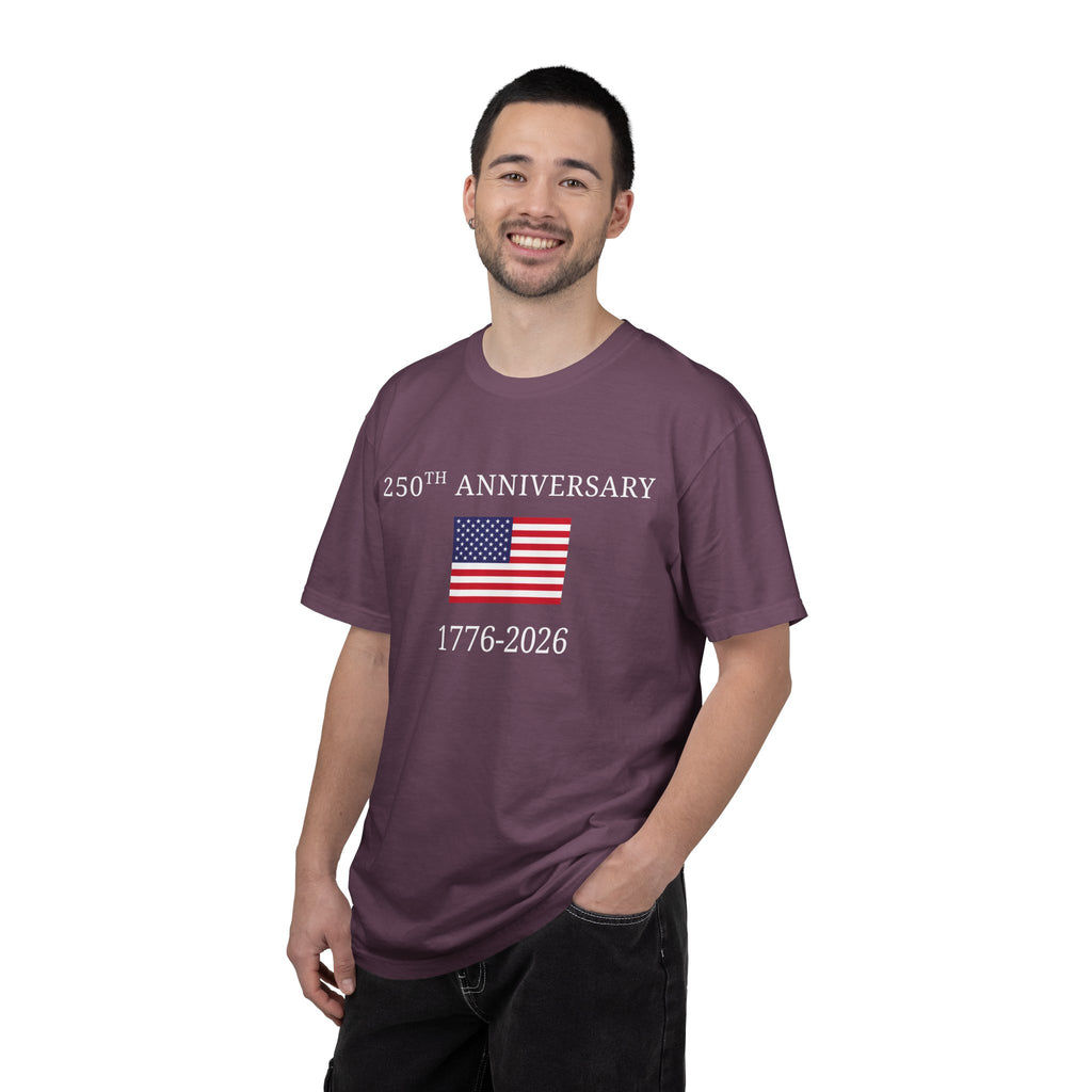 T-Shirt — 250th Anniversary USA Flag 1776-2026 Patriotic Shirt