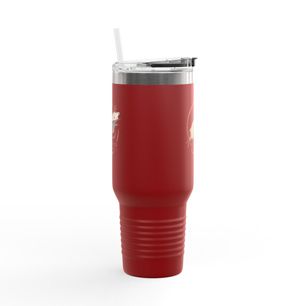 Custom 40oz Insulated Travel Mug with Handle