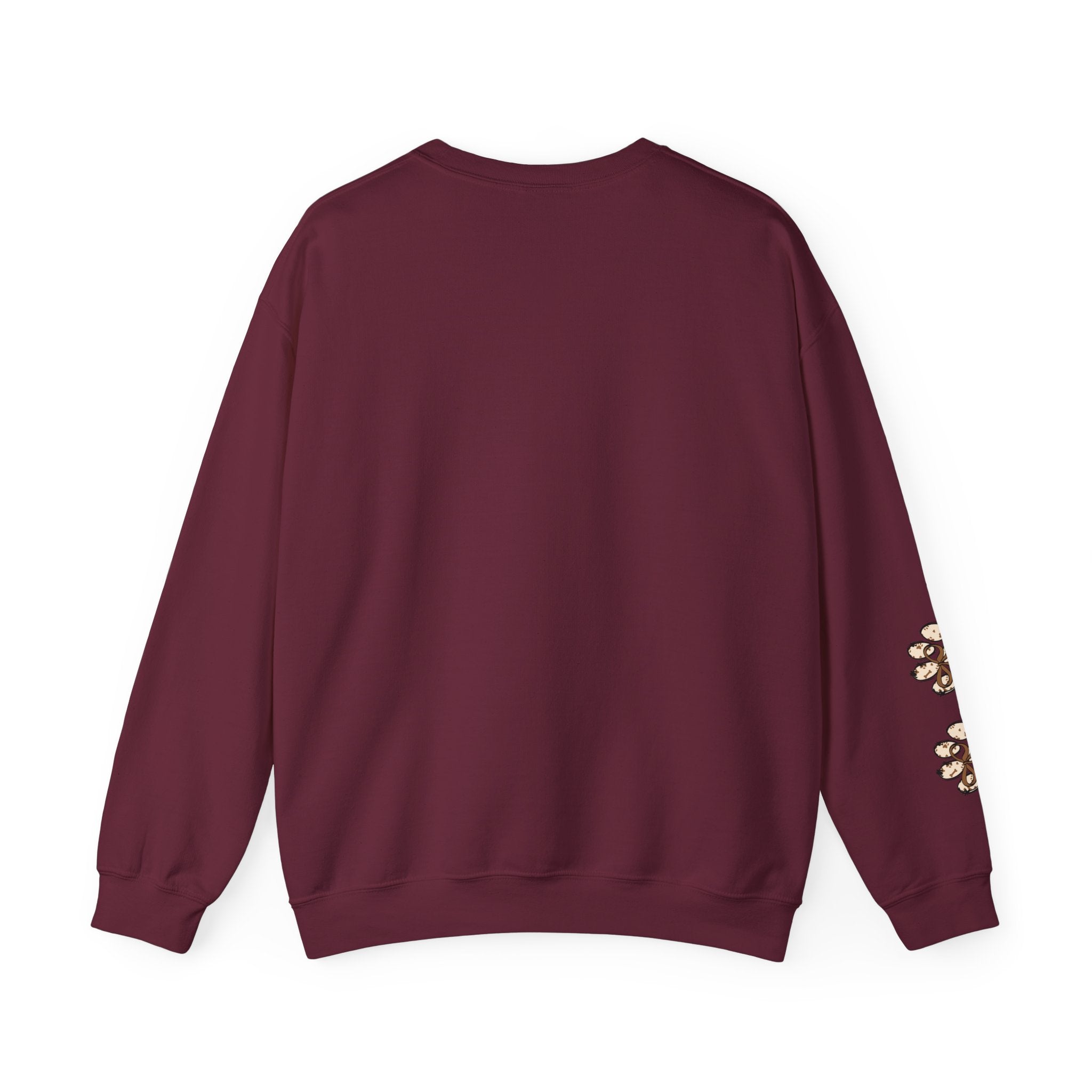 Dog Mama Leopard Print Crewneck Sweatshirt
