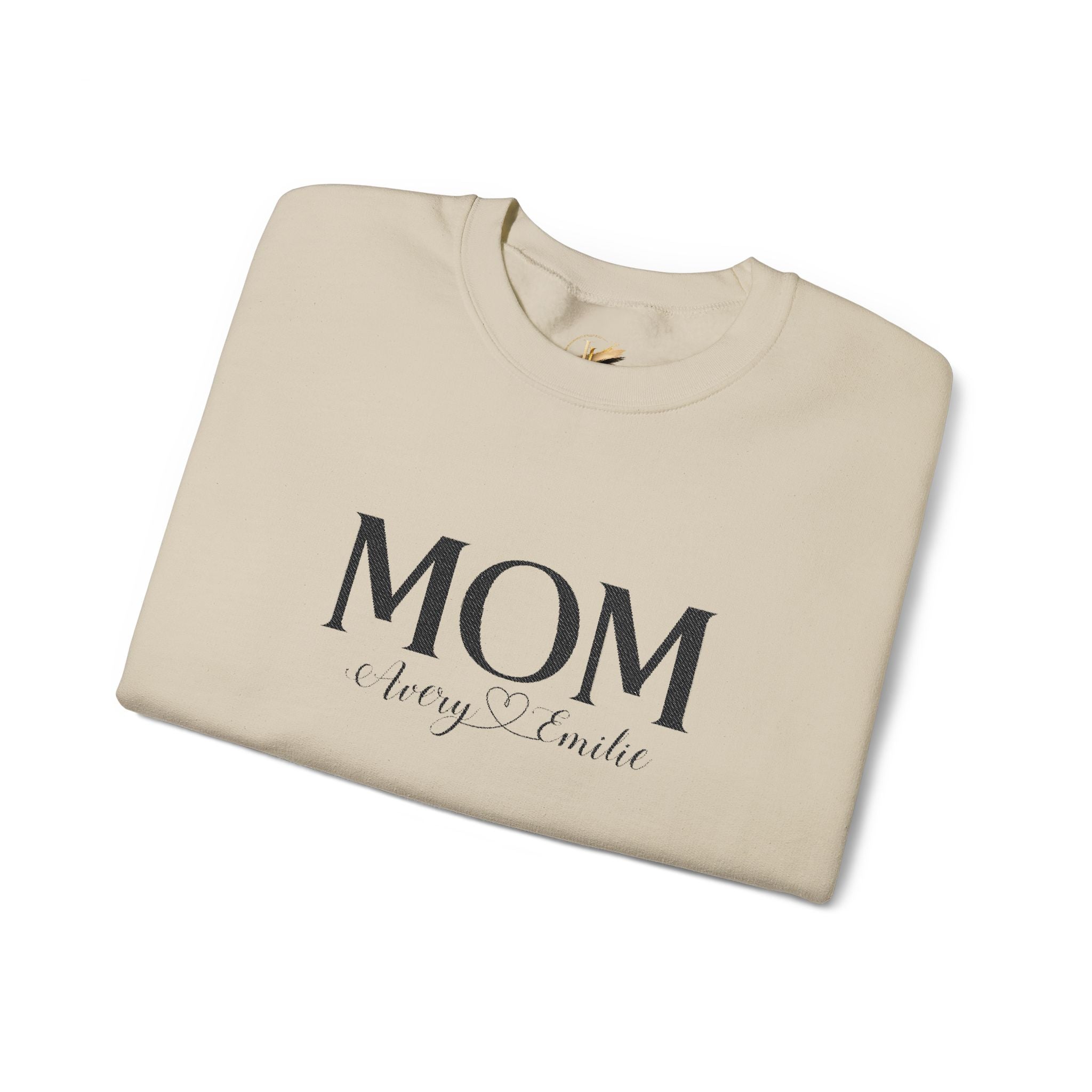 Custom Mom with Kids Names Sweatshirt
