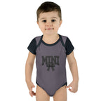 Mini Baby Bodysuit — "MINI" Bow Infant Onesie