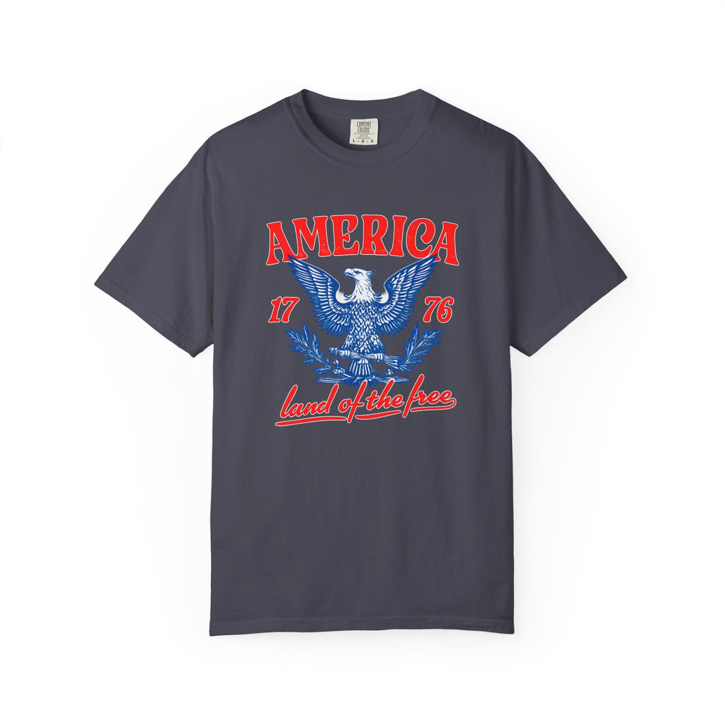 America Land of the Free Graphic Tee