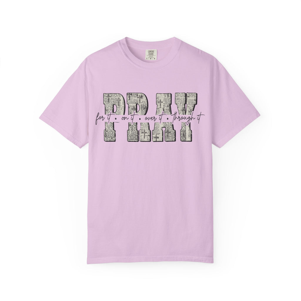 Pray T-Shirt — Vintage Block Letter Tee