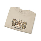 Dog Mama Leopard Print Crewneck Sweatshirt