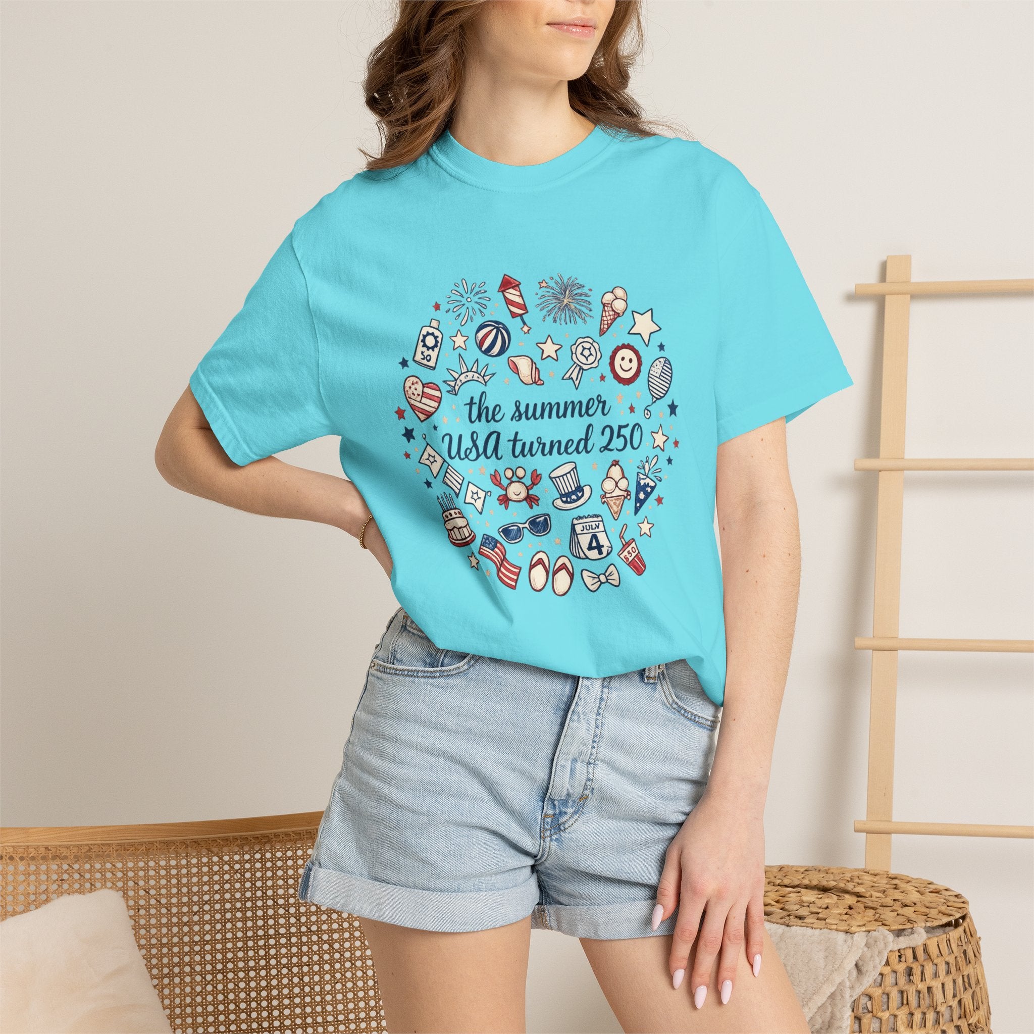 The Summer USA Turns 250 Graphic Tee