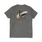 Custom Pocket V‑Neck Tee — Bella + Canvas
