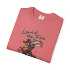 America Land of the Free Graphic T-Shirt — Patriotic