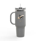 Custom 40oz Insulated Travel Mug with Handle