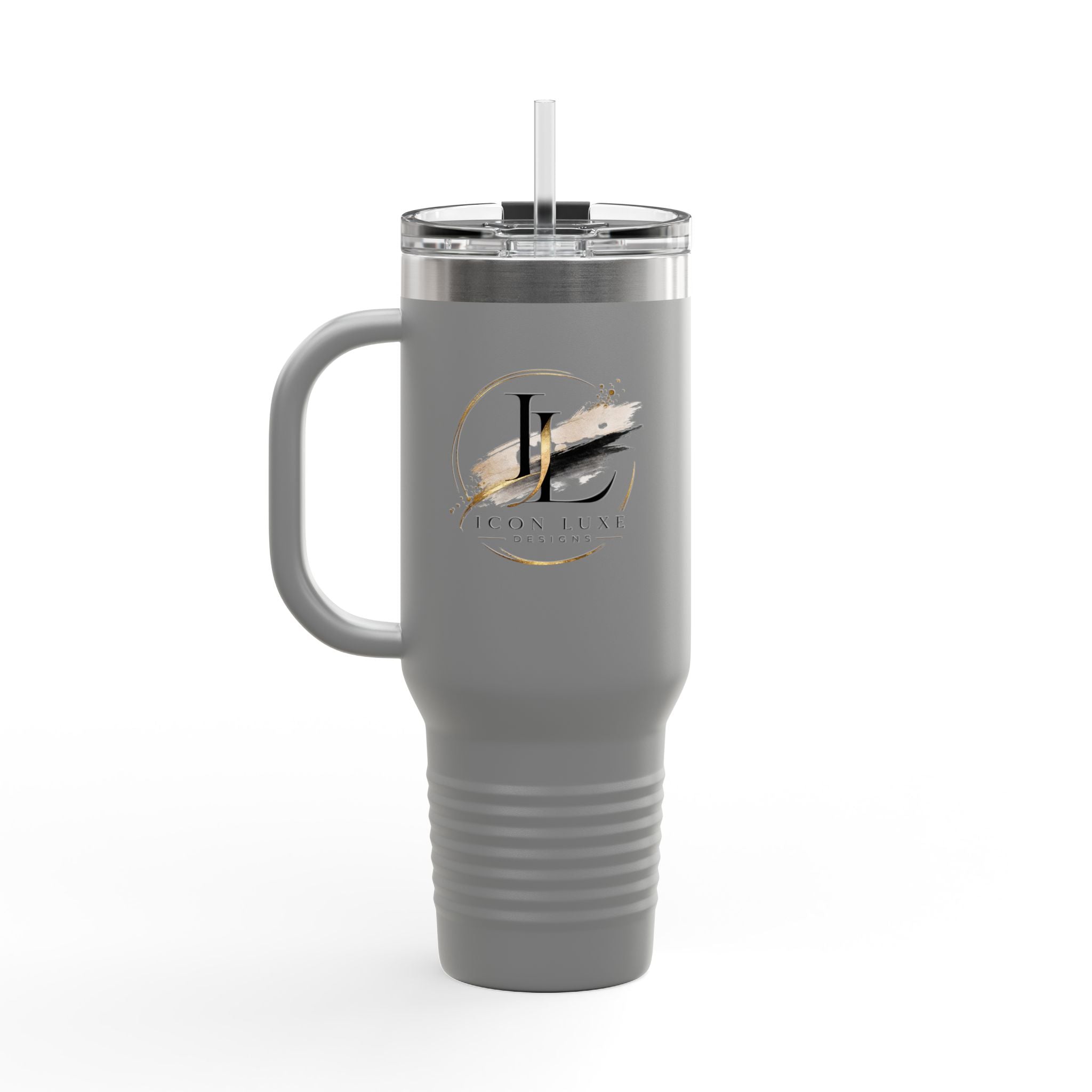 Custom 40oz Insulated Travel Mug with Handle
