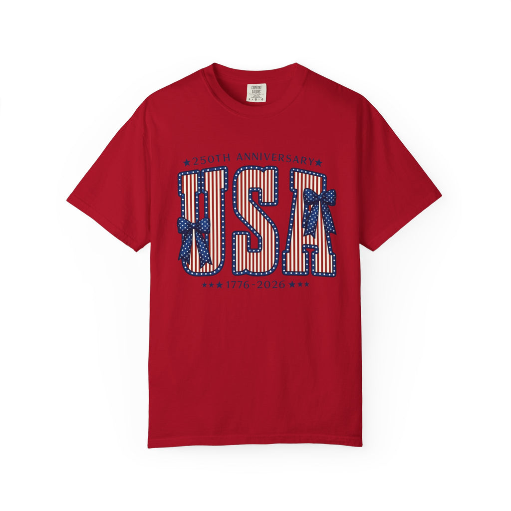 USA 250th Anniversary T-Shirt — 1776–2026 Patriotic Independence Day Tee