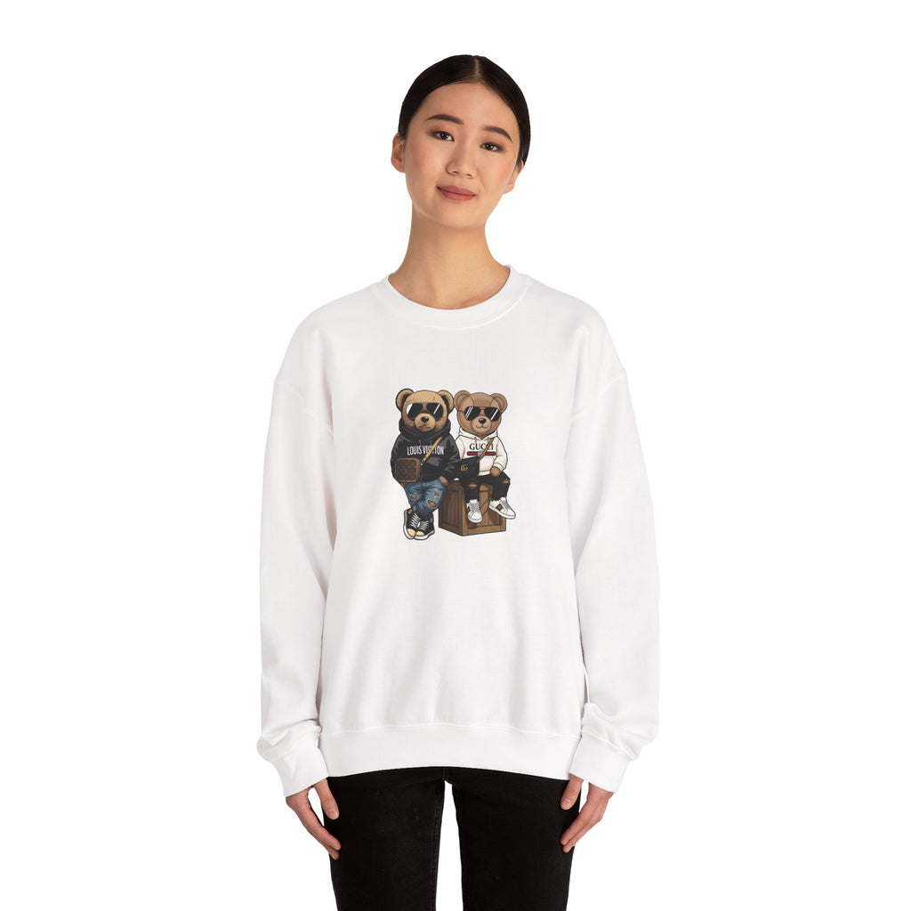 Designer Teddy Bears Unisex Heavy Blend™ Crewneck Sweatshirt