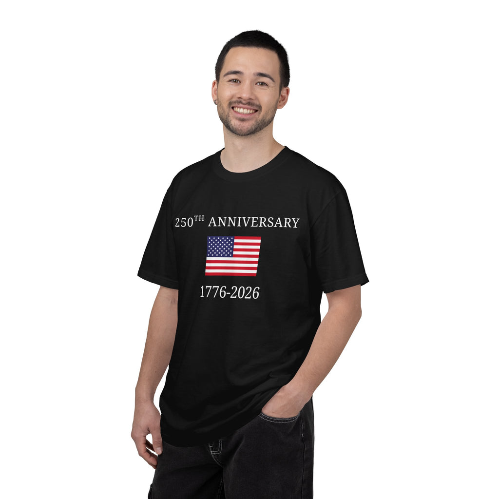 T-Shirt — 250th Anniversary USA Flag 1776-2026 Patriotic Shirt