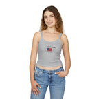 200 Years of Freedom Tank Top — 1776–1976 Patriotic Cropped Spaghetti Strap