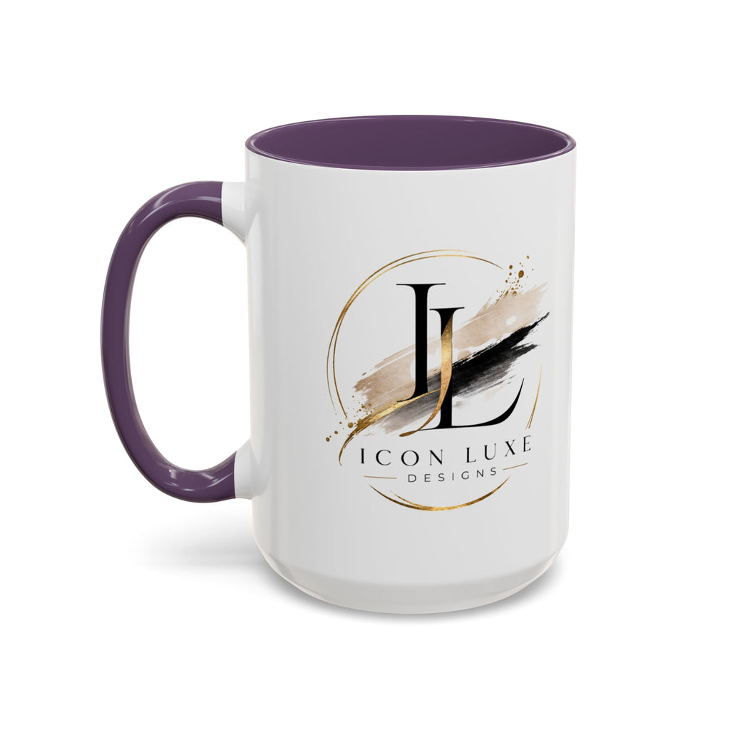 Custom Accent Coffee Mug — Ceramic Mug (11/15oz)