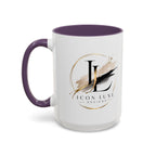 Custom Accent Coffee Mug — Ceramic Mug (11/15oz)