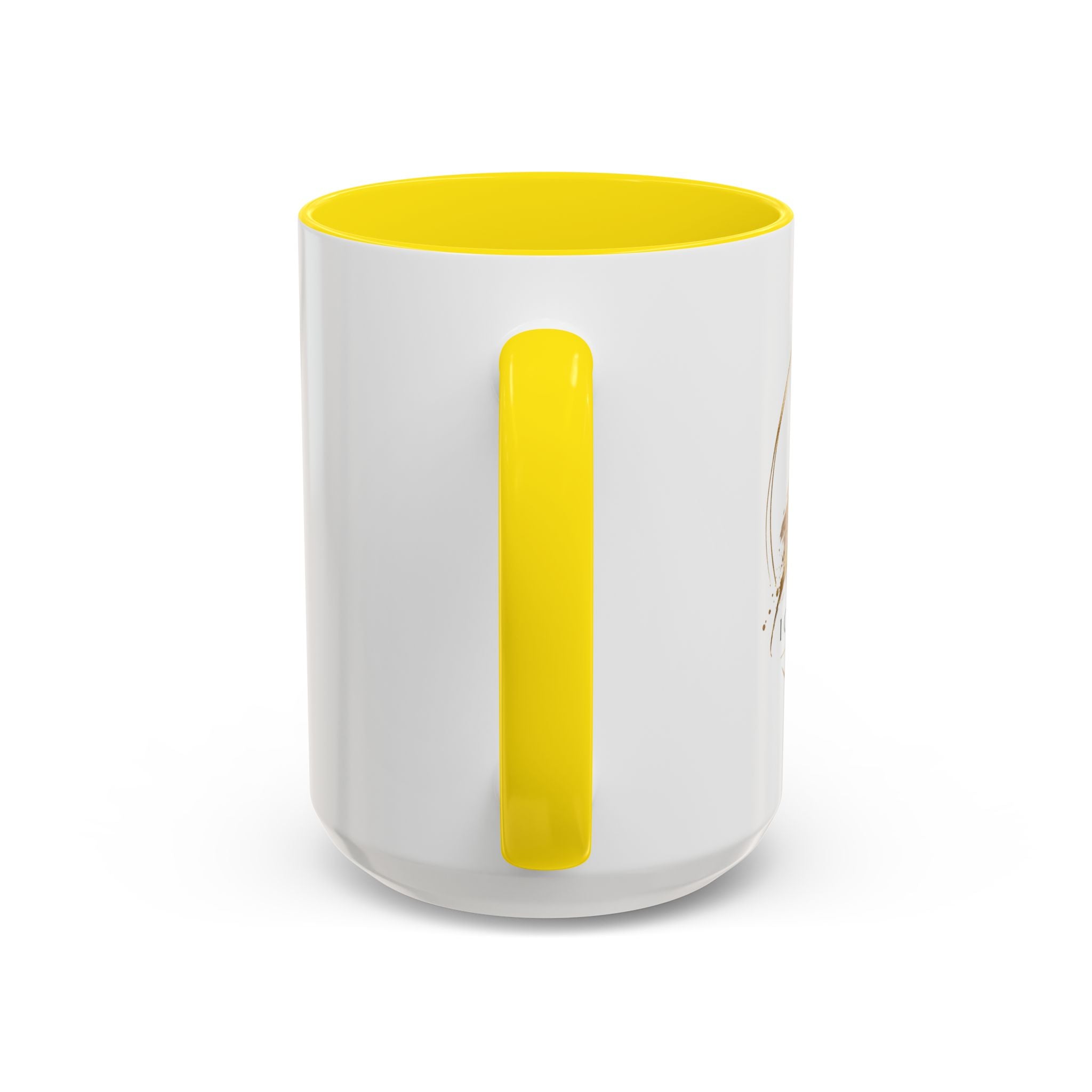 Custom Accent Coffee Mug — Ceramic Mug (11/15oz)