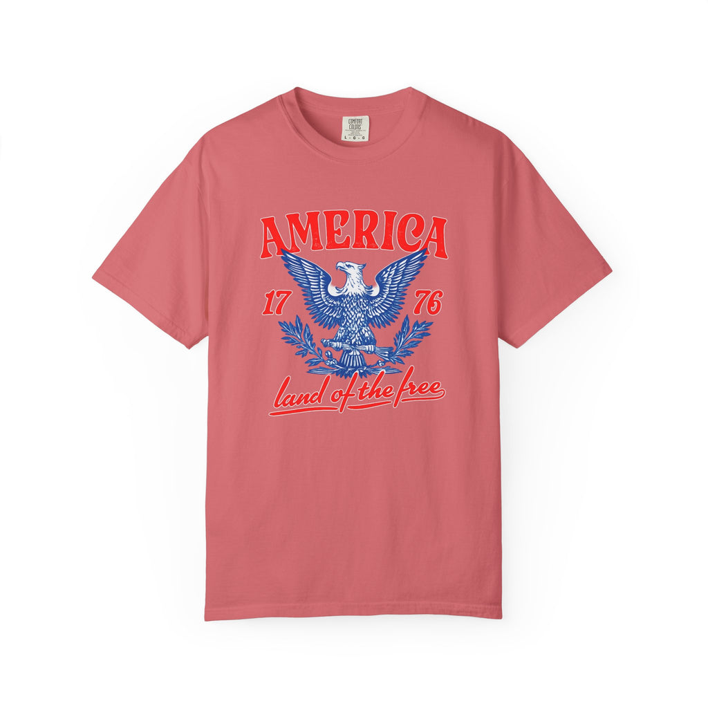 America Land of the Free Graphic Tee