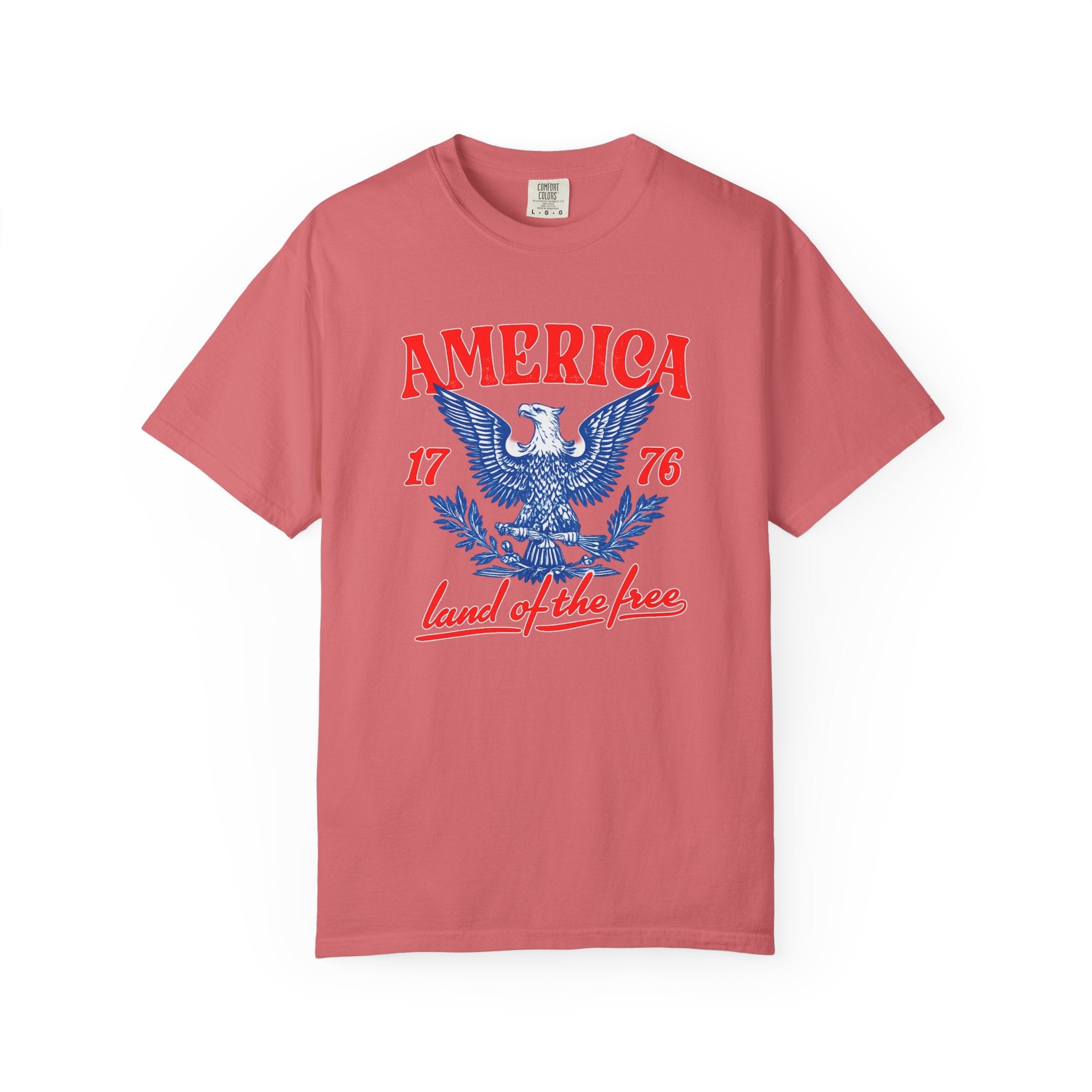 America Land of the Free Graphic Tee