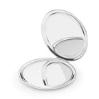 Custom Compact Travel Mirror — Round Pocket Mirror
