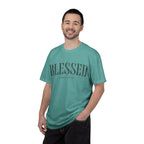 Blessed Christian T-Shirt — 'BLESSED' with John 20:25 Scripture Tee