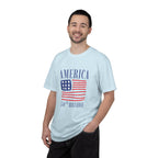 America 250th Birthday T-Shirt - Patriotic Flag Tee for 4th of July