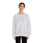 Mama Embroidery Crewneck Sweatshirt — Minimal Rose Gold Script