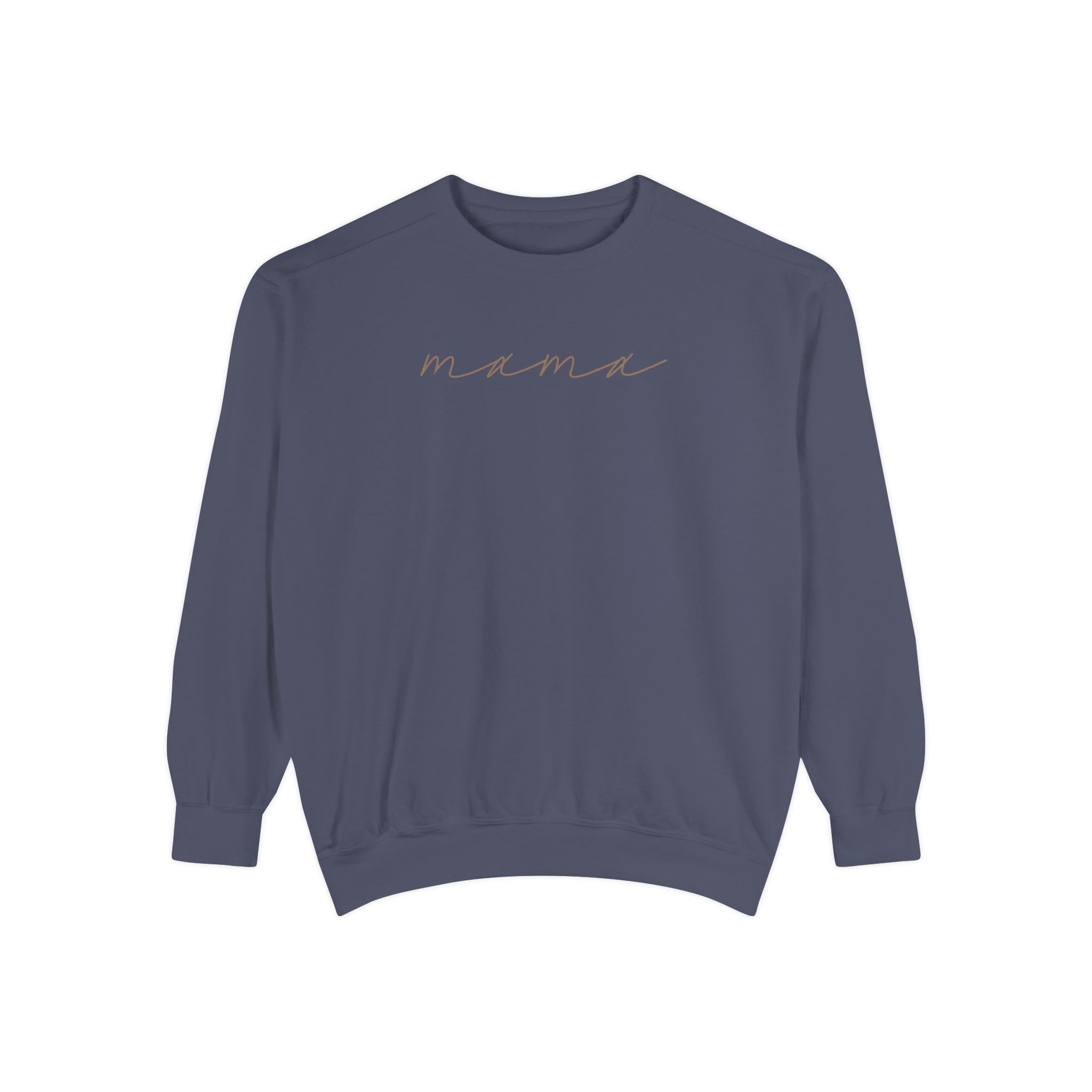 Mama Script Sweatshirt — Cozy Crewneck for New Moms & Gifts