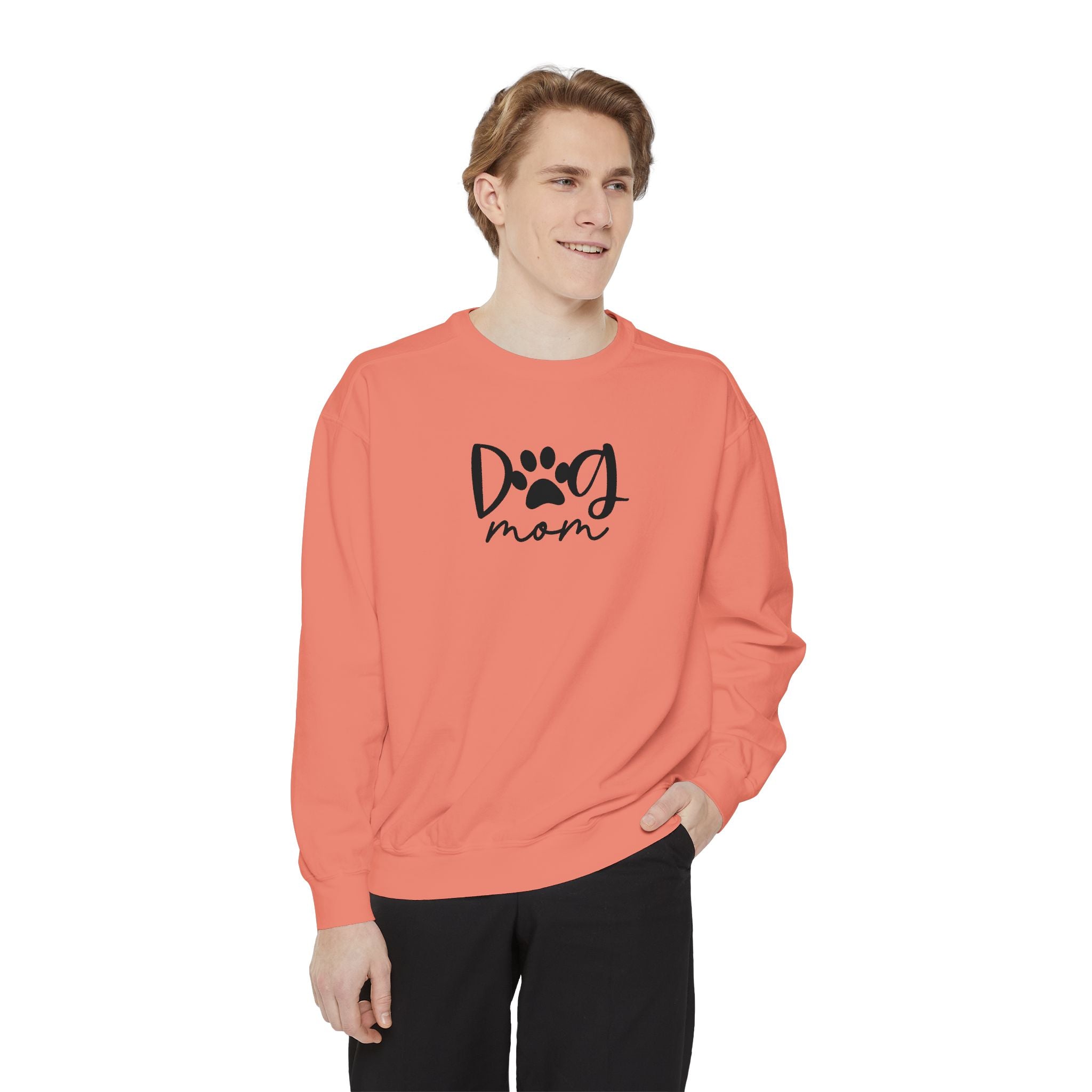 Dog Mom Sweatshirt – Comfort Colors Crewneck