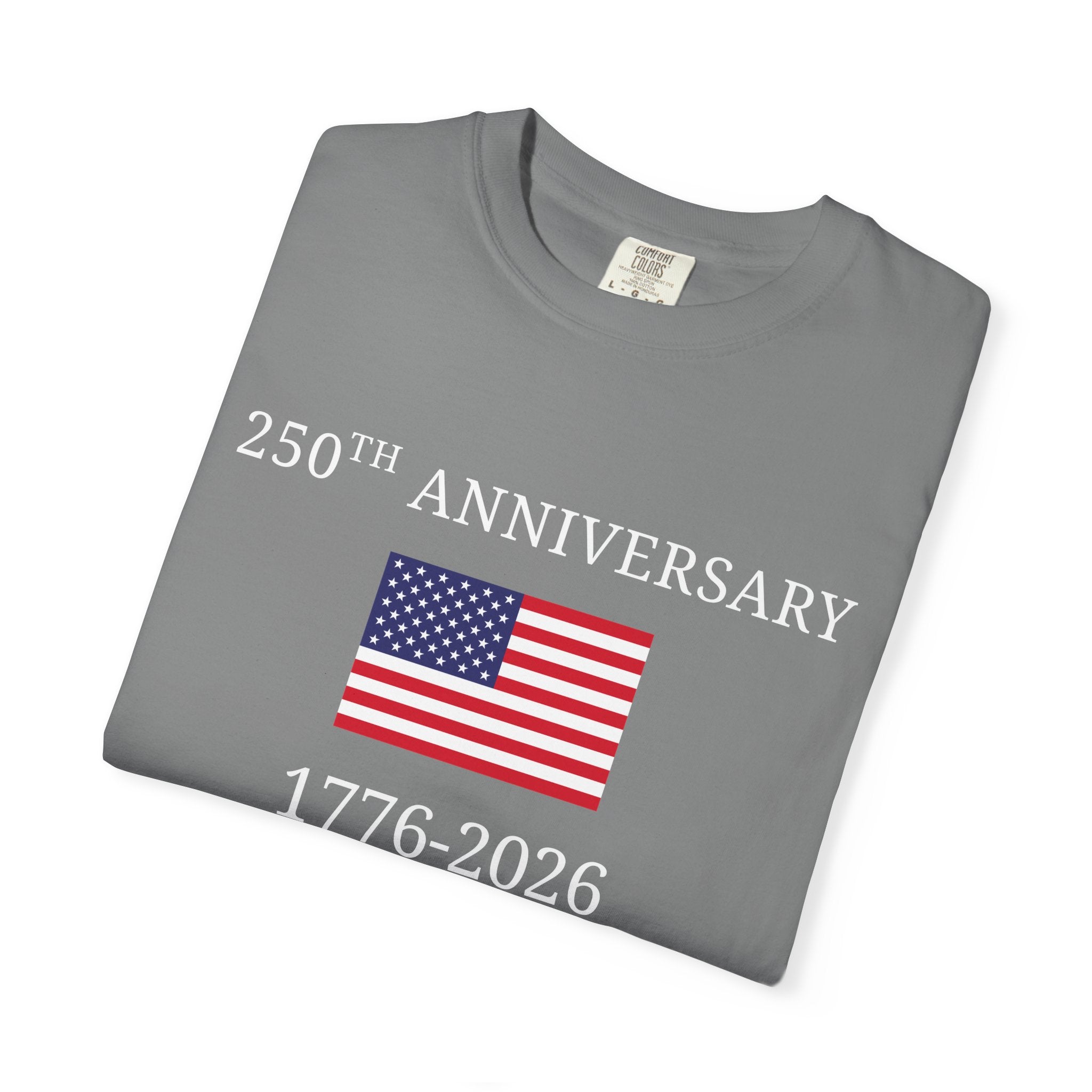 T-Shirt — 250th Anniversary USA Flag 1776-2026 Patriotic Shirt