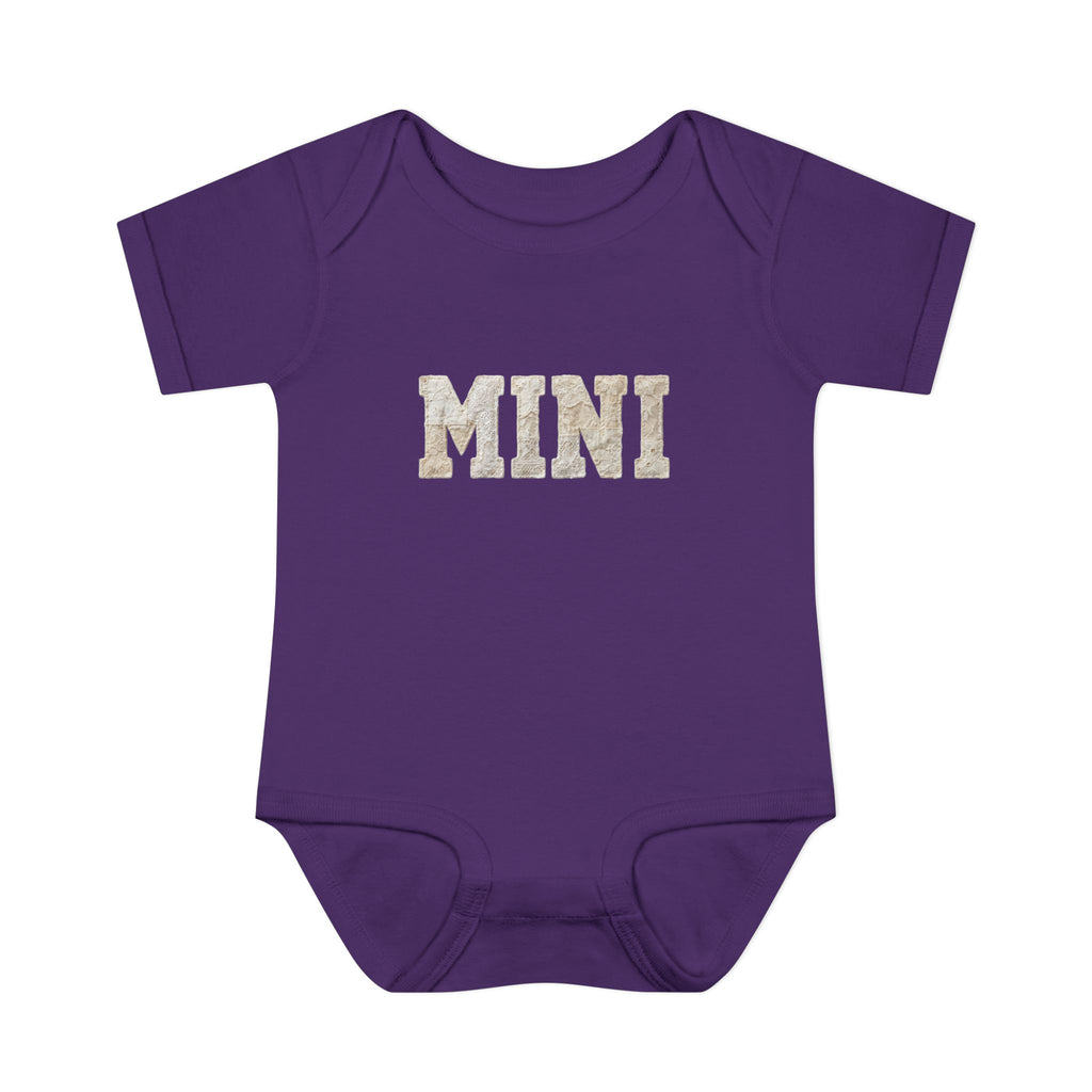 MINI Infant Bodysuit – Cute Baby Onesie with 'MINI' Text