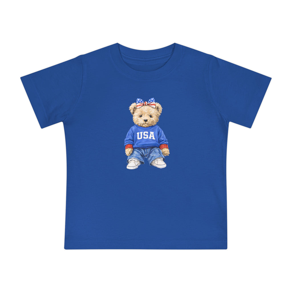 Baby Short Sleeve USA T-Shirt