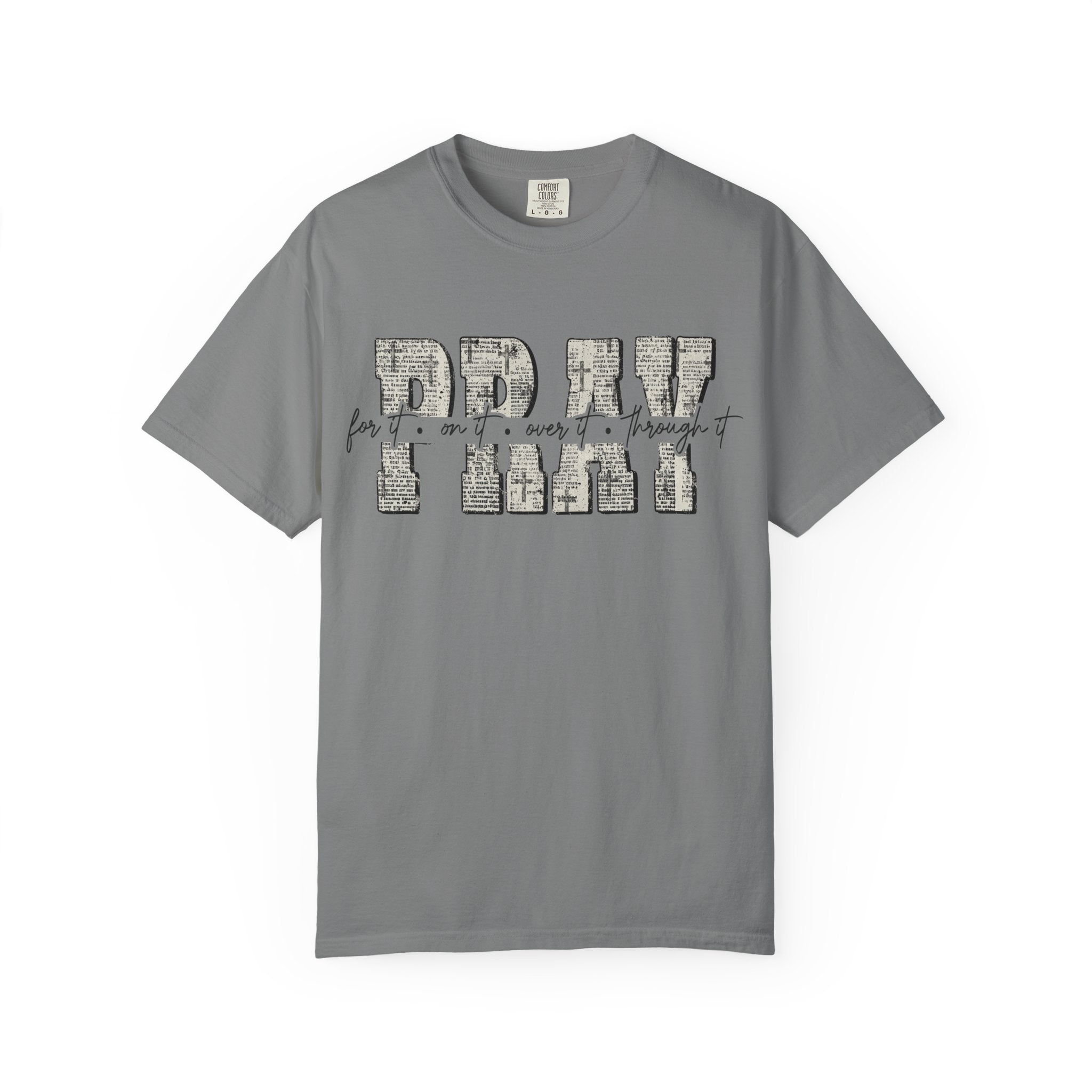 Pray T-Shirt — Vintage Block Letter Tee