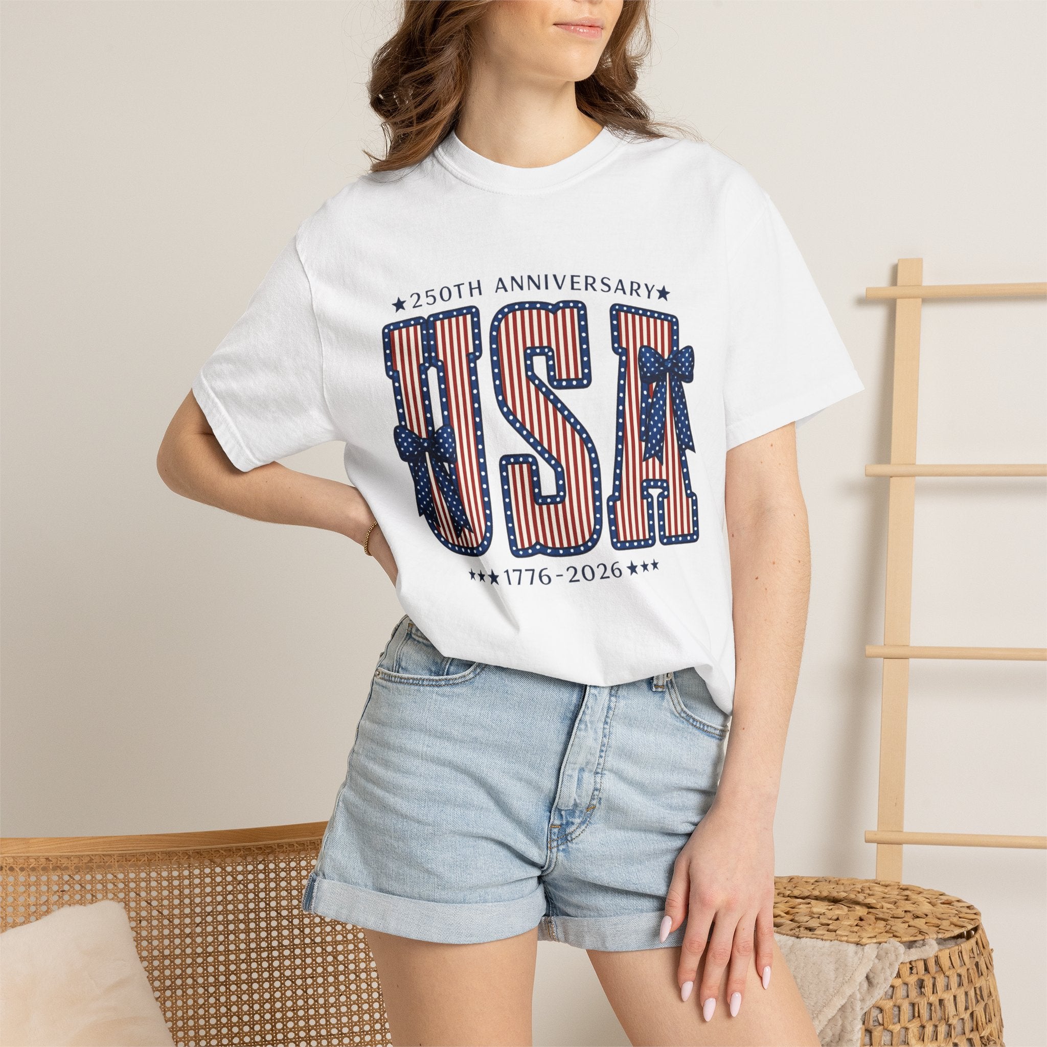 USA 250th Anniversary T-Shirt — 1776–2026 Patriotic Independence Day Tee