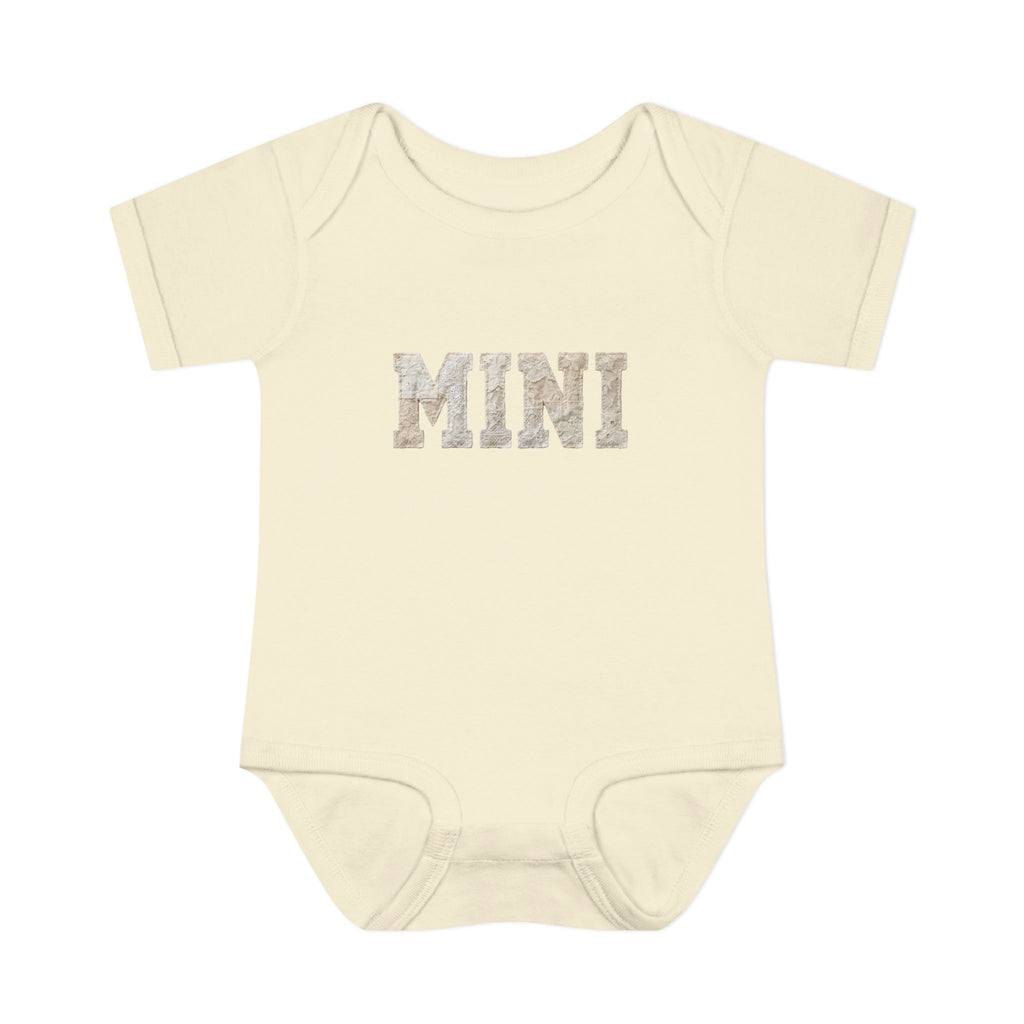 MINI Infant Bodysuit – Cute Baby Onesie with 'MINI' Text