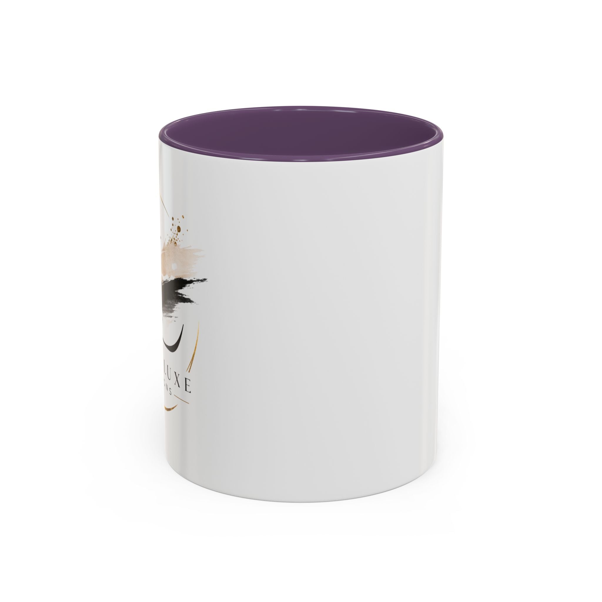 Custom Accent Coffee Mug — Ceramic Mug (11/15oz)